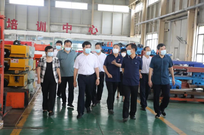 市委常委、縣委書記王俊紅到河北新大地調(diào)研 
