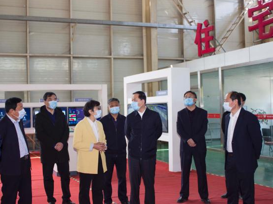 市委常委、縣委書記張業(yè)蒞臨河北新大地 助力企業(yè)快速發(fā)展 